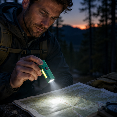 P&lll Nova 1 — EDC Flashlight with 120dB Anti-Theft Alarm