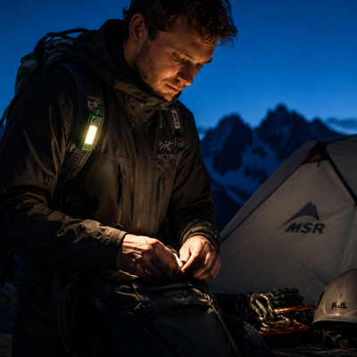 P&lll Nova 1 — EDC Flashlight with 120dB Anti-Theft Alarm