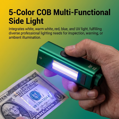 P&lll Nova 1 — EDC Flashlight with 120dB Anti-Theft Alarm